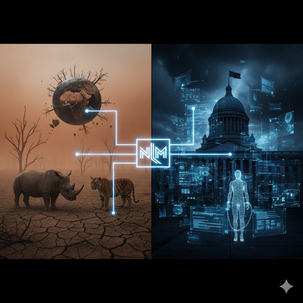 The Overlapping Crises of Climate Change, Biodiversity Loss and Political Dishonesty